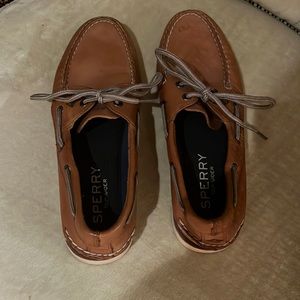 Sperry, Top Siders, tan, size 8.5